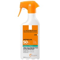 La Roche-Posay Anthelios Family Spray Spf50+, 300ml - Αντηλιακό Γαλάκτωμα Προσώπου, Σώματος Πολύ Υψηλής Προστασίας για Όλη την Οικογένεια, Χωρίς Άρωμα