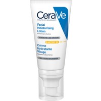 Cerave AM Facial Moisturising Lotion Spf50, 52ml - Ενυδατική Κρέμα Προσώπου Υψηλής Προστασίας για Κανονικό προς Ξηρό Δέρμα