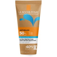 La Roche-Posay Anthelios Wet Skin Lotion Spf50+, 200ml - Αντηλιακό Γαλάκτωμα Σώματος Πολύ Υψηλής Προστασίας για Ξηρές, Ευαίσθητες Επιδερμίδες, Ανθεκτικό στο Νερό