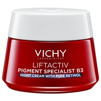Vichy Liftactiv Pigment Specialist B3 Night Cream 50ml - Κρέμα Νύχτας Κατά των Κηλίδων που Διορθώνει τον Τόνο της Επιδερμίδας Με Νιασιναμίδη & Καθαρή Ρετινόλη