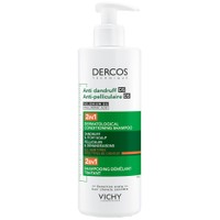 Vichy Dercos Anti-Dandruff DS 2in1 Conditioning Shampoo - 390ml - Αντιπιτυριδικό Σαμπουάν & Μαλακτική Κρέμα Κατά της Ξηροδερμίας & του Κνησμού με Αντλία