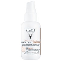 Vichy UV-Age Daily Pgiment Medium 40ml - Αντηλιακό Προσώπου Κατά της Φωτογήρανσης με Μέτριο Χρώμα Πολύ Υψηλής Προστασίας