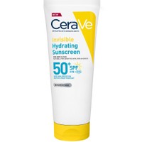 Cerave Invisible Hydrating Spf50+ Sunscreen 177ml - Αντηλιακό Προσώπου & Σώματος Πολύ Υψηλής Προστασίας Κατάλληλο για Ευαίσθητο Δέρμα για Παιδιά & Ενήλικες