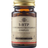 Solgar 5-HTP 30veg.caps - Συμπλήρωμα Διατροφής για τη Βελτίωση της Ψυχικής Υγείας Κατά του Άγχους & της Κόπωσης