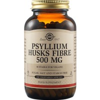 Solgar Psyllium Husks Fibre 500mg, 200veg.caps - Συμπλήρωμα Διατροφής με Φυτικές Ίνες Φλοιού Ψυλλίου για τον Καθαρισμό του Εντέρου Κατά της Δυσκοιλιότητας