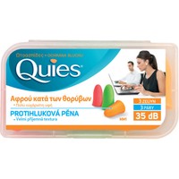 PharmaQ Quies Earplugs 3 Ζευγάρια - Ωτοασπίδες από Αφρώδη Πολυουρεθάνη