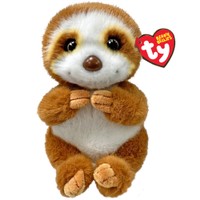 Ty Beanie Babies Stella Plushie 1 Τεμάχιο - Λούτρινο Παιδικό Παιχνίδι Καφές Βραδύποδας