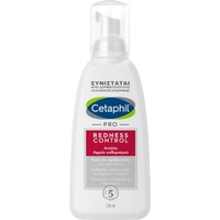 Cetaphil Pro Redness Control Foaming Wash 236ml - Απαλός Αφρός Καθαρισμού για Ευαίσθητο Δέρμα με Τάση για Ερυθρότητα