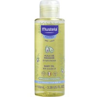 Mustela Avocado Massage Baby Oil 100ml - Βρεφικό Λάδι για Μασάζ με Έλαιο Αβοκάντο