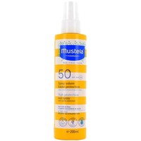 Mustela Bebe High Protection Sun Spray Spf50, 200ml - Βρεφικό Αντηλιακό Γαλάκτωμα Προσώπου Σώματος Υψηλής Προστασίας