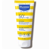 Mustela Bebe Spf50+ Very High Protection Sun Lotion 40ml - Αντηλιακό Γαλάκτωμα Προσώπου & Σώματος Πολύ Υψηλής Προστασίας για Όλη την Οικογένεια