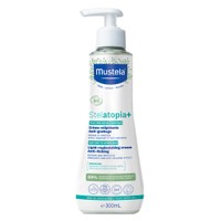 Mustela Stelatopia+ Lipid-Replenishing Cream Anti-Itching - 150ml - Μαλακτική Κρέμα Σώματος για Εξαιρετικά Ξηρό Δέρμα με Αντλία