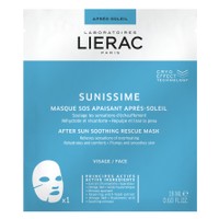 Lierac Sunissime After Sun Soothing Rescue Mask 18ml - Δροσιστική Μάσκα Προσώπου που Επανενυδατώνει & Ανακουφίζει την Επιδερμίδα από την Αίσθηση Καύσου