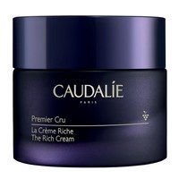 Caudalie Premier Cru The Rich Cream 50ml - Αντιγηραντική & Θρεπτική Κρέμα Προσώπου Πλούσιας Υφής Κατά των Σημαδιών του Χρόνου