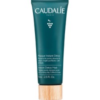 Caudalie Instant Detox Mask 75ml - Μάσκα Καθαρισμού - Αποτοξίνωσης Προσώπου με Άργιλο, Καφέ & Σταφύλι