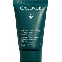 Caudalie Instant Detox Face Mask Travel Size 35ml - Μάσκα Αποτοξίνωσης Προσώπου με Άργιλο για Έλεγχο του Σμήγματος Καθαριότητα & Λάμψη