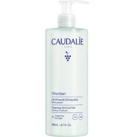 Caudalie Vinoclean Cleansing Almond Milk 400ml - Ενυδατικό Γαλάκτωμα Καθαρισμού Προσώπου & Ματιών για Θρέψη & Καταπράυνση Κατάλληλο για Ξηρές Επιδερμίδες με Αντλία