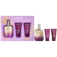 Caudalie Promo Fig Moisturizing Oil Elixir 50ml & Δώρο The des Vignes Soap-Free Shower Gel 30ml & Δώρο Hyaluronic Nourishing Body Lotion 30ml - Ξηρό Έλαιο Πολλαπλών Χρήσεων με Φραγκόσυκο & Αφρόλουτρο Χωρίς Σαπούνι για Όλους τους Τύπους Δέρματος & Ενυδατικό Γαλάκτωμα Σώματος