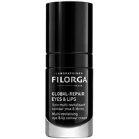 Filorga Global-Repair Multi-Revitalising Eyes & Lips Contour Cream 15ml - Λεπτόρρευστη Κρέμα Ματιών & Χειλιών Πολλαπλής Αναζωογόνησης, Θρέψης & Αντιγήρανσης