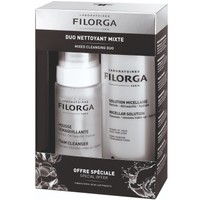 Filorga Mixed Face & Eyes Cleansing Duo Πακέτο Προσφοράς - Foam Cleanser 150ml & Micellar Solution 400ml