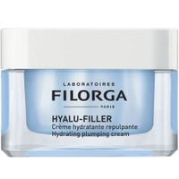 Filorga Hyalu-Filler Hydrating Plumping Cream 50ml - Ενυδατική Κρέμα Γεμίσματος Προσώπου Καθημερινής Αντιγηραντικής Φροντίδας με 5 Τύπους Υαλουρονικού Οξέος για Κανονικό & Ξηρό Δέρμα