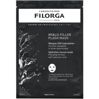 Filorga Hyalu-Filler Flask Mask 20ml - Υφασμάτινη Μάσκα Προσώπου Εντατικής Ενυδάτωσης με Υαλουρονικό Οξύ & Φυσικούς Ενυδατικούς Παράγοντες