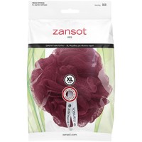 Zansot Mesh Sponge Extra Large 1 Τεμάχιο - Μπορντό - Σφουγγάρι Τούλι για Αίσθηση Απαλότητας & Αναζωογόνησης