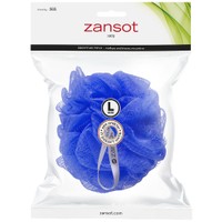 Zansot Mesh Sponge Large 1 Τεμάχιο - Μώβ - Σφουγγάρι Τούλι για Αίσθηση Απαλότητας & Αναζωογόνησης