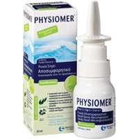 Physiomer Nasal Spray Pocket 20ml - Υπέρτονο Ρινικό Σπρέι με Εκχύλισμα Ευκαλύπτου για Ανακούφιση Από τη Ρινική Συμφόρηση