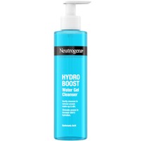Neutrogena Hydro Boost Water Cleanser Gel with Hyaluronic Acid 200ml - Gel Καθαρισμού - Ντεμακιγιάζ Προσώπου με Υαλουρονικό Οξύ, Κατάλληλο για Όλους τους Τύπους Επιδερμίδας με Αντλία