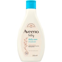 Aveeno Baby Daily Care Hair & Body Wash for Sensitive Skin 250ml - Υγρό Καθαρισμού Σώματος & Μαλλιών για Ευαίσθητες Βρεφικές Επιδερμίδες