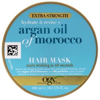 OGX Extra Strength Argan Oil of Morocco Hair Mask 168gr - Μάσκα Μαλλιών Αναδόμησης, Μοναδική Φόρμουλα με Έλαιο Argan