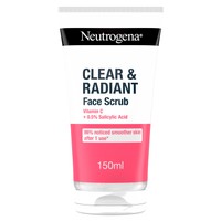 Neutrogena Clear & Radiant Face Scrub 150ml - Απολεπιστικό Προσώπου με Βιταμίνη C & Σαλικυλικό Οξύ