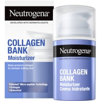 Neutrogena Collagen Bank Moisturizer Night Face Cream 50ml - Ενυδατική Κρέμα Προσώπου Νύχτας με Κολλαγόνο, Μπακουχιόλη & Τεχνολογία Μικροπεπτιδίων