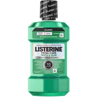 Listerine Total Care Teeth & Gum Defence Intense 250ml - Στοματικό Διάλυμα που Ενδυναμώνει τα Δόντια & Προστατεύει τα Ούλα με Έντονη Γεύση Μέντας για Επιπλέον Αίσθηση Φρεσκάδας