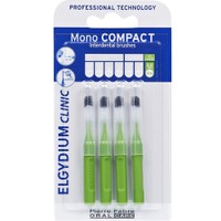 Elgydium Clinic Mono Compact Very Large 2.2mm ISO 6 Interdental Brushes 4 Τεμάχια - Μεσοδόντια Βουρτσάκια Ειδικά Σχεδιασμένα για Αποτελεσματικό Καθαρισμό Κατά της Πλάκας, Εισχωρούν Ανάμεσα στα Δόντια Χωρίς να τα Πληγώνουν