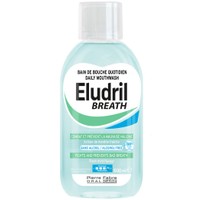 Eludril Breath Daily Mouthwash 500ml - Στοματικό Διάλυμα Κατά της Κακοσμίας, με Δροσερή Γεύση Μέντας