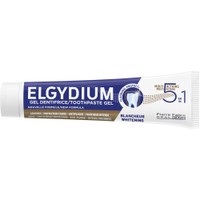 Elgydium Multi-Action 5in1 Whitening Toothpaste Gel 75ml - Οδοντόκρεμα για Ολοκληρωμένη Προστασία & Λευκότερα Δόντια με Δροσερή Αναπνοή