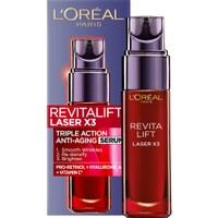 L'oreal Paris Revitalift Laser Renew Triple Action Anti-Ageing Serum 30ml - Αντιγηραντικός Ορός Προσώπου Τριπλής Δράσης