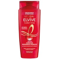 L'oreal Paris Elvive Color Vive Shampoo 700ml - Σαμπουάν Περιποίησης για Βαμμένα Μαλλιά με Κόκκινη Παιώνια