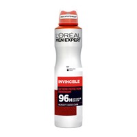 L'oreal Paris Men Expert Invincible Spray Ανδρικό Αποσμητικό Spray με 96ωρη Πολύ Υψηλή Προστασία Ενάντια στον Ιδρώτα 150ml