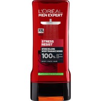 L'oreal Paris Men Expert Stress Resist Intense Relaxing Shampoo & Shower 400ml - Ανδρικό Shampoo & Αφρόλουτρο Σώματος με Πλούσιο Ξυλώδες & Φρουτώδες Άρωμα για Μοναδική Αίσθηση Χαλάρωσης