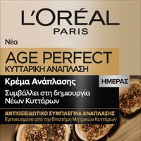 L'oreal Paris Age Perfect Cell Renew Day Cream 50ml - Αντιρυτιδική Κρέμα Προσώπου Ημέρας για Κυτταρική Ανανέωση - Ανάπλαση της Επιδερμίδας