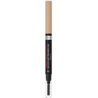 L'oreal Paris Infaillible Brows 24H Filling Triangular Eyebrow Pencil 1ml - 7.0 Blonde - Μολύβι Φρυδιών & Βουρτσάκι για Φυσικό Τελείωμα