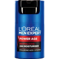 L'oreal Paris Men Expert Power Age Revitalising Face Cream 50ml  - Ανδρική Κρέμα Προσώπου για τα Σημάδια Γήρανσης