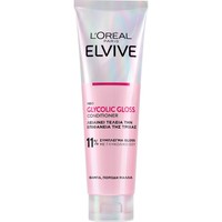 L'oreal Paris Elvive Glycolic Gloss Conditioner 150ml - Μαλακτική Κρέμα για Λάμψη & Λείανση των Μαλλιών με Γλυκολικό Οξύ