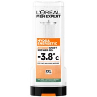 L'oreal Paris Men Expert Hydra Energetic Extreme Sport Shower Gel 400ml - Ενυδατικό Ανδρικό Αφρόλουτρο για Αίσθηση Δροσιάς & Έντονο Άρωμα Φρεσκάδας