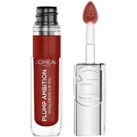 L'oreal Paris Plump Ambition Hyaluron Lip Oil 5ml - 485 Wine O'Clock - Ενυδατικό Λάδι Όγκου Χειλιών με Υαλουρονικό Οξύ 24ωρης Διάρκειας