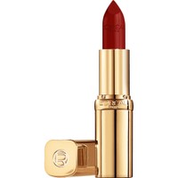 L'oreal Paris Color Riche Satin Lipstick 1 Τεμάχιο - 1990 Le Bordeaux - Κρεμώδες Κραγιόν με Πλούσια Υφή Εμπλουτισμένο με Argan Oil