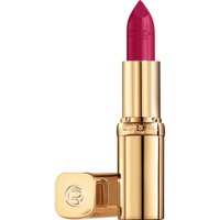 L'oreal Paris Color Riche Satin Lipstick 1 Τεμάχιο - 2010 La Prune - Κρεμώδες Κραγιόν με Πλούσια Υφή Εμπλουτισμένο με Argan Oil